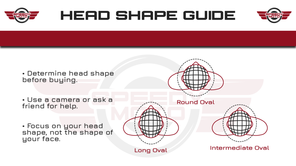 How to Measure for a Motorcycle Helmet – 2021 (Guide With Charts and Video) - Speedy Moto